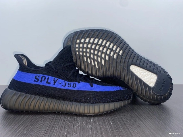 GY7164 Boost V2 Dazzling Adidas 350 Yeezy Blue 0808